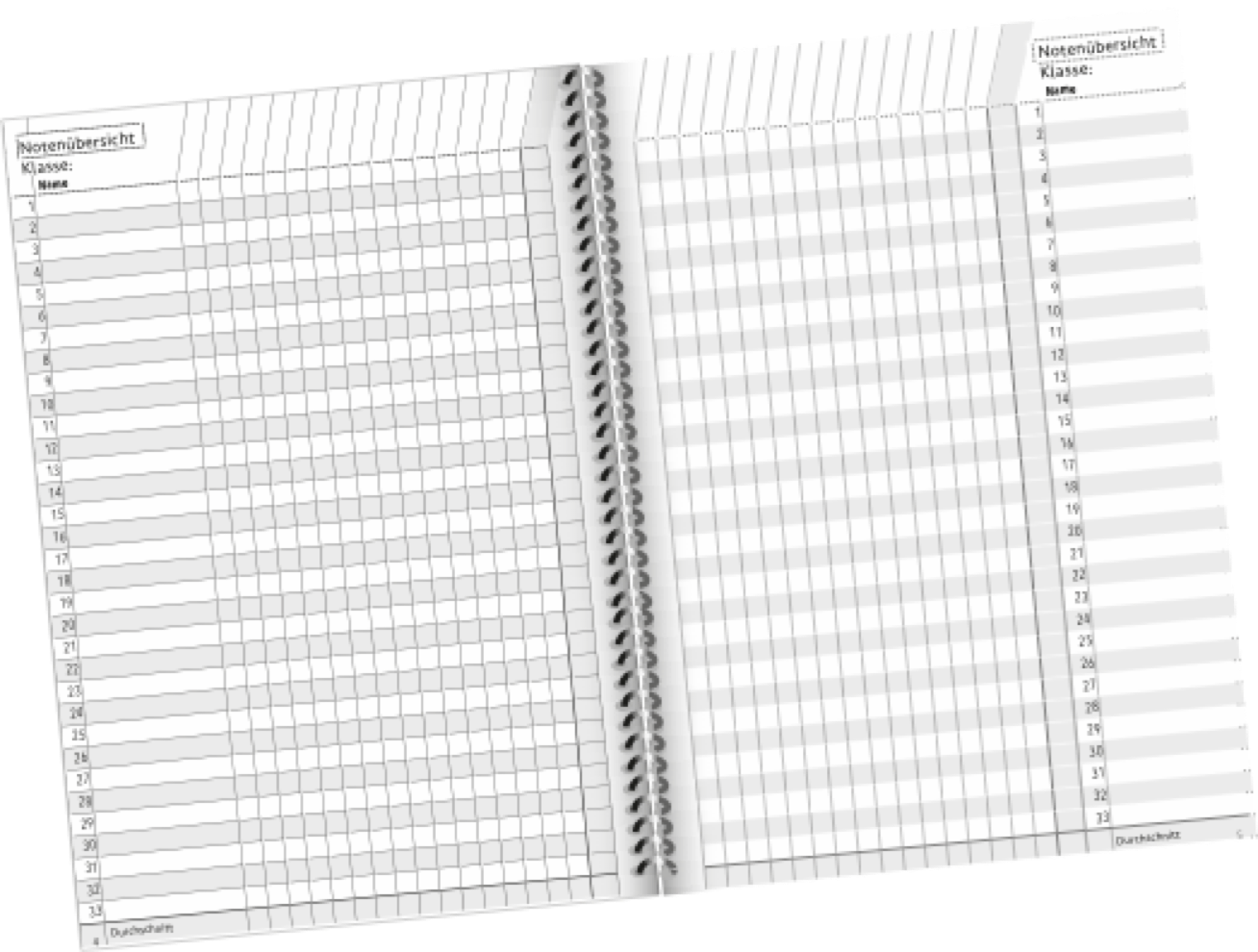 Doppelseite LehrerInnenplaner