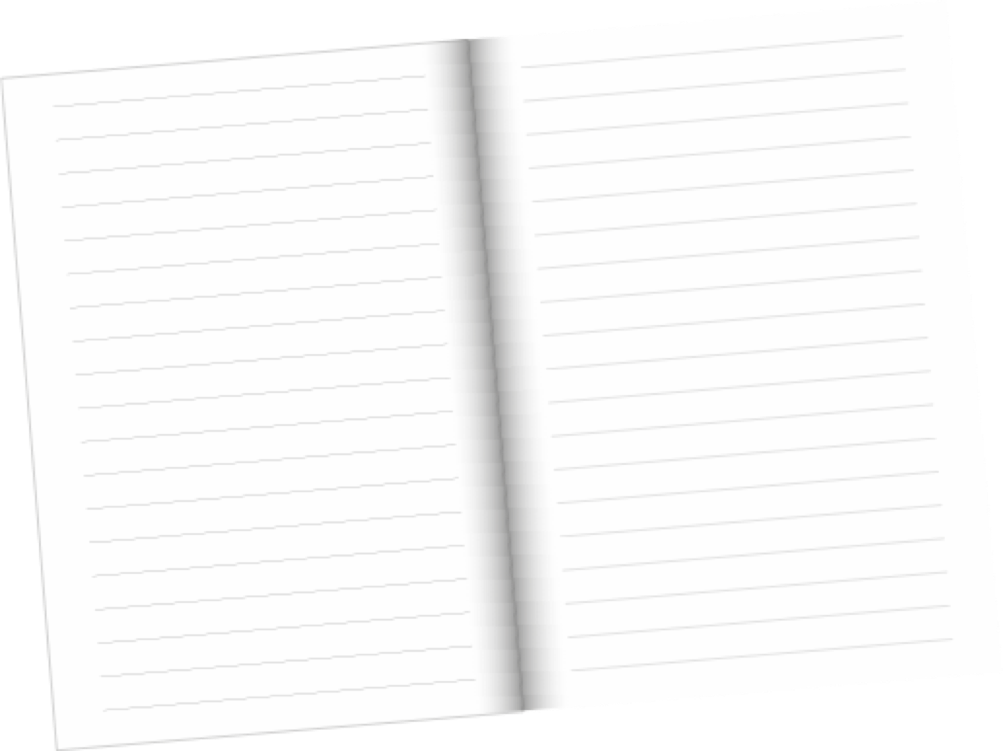 Abbildung indivduelles Schulheft liniert